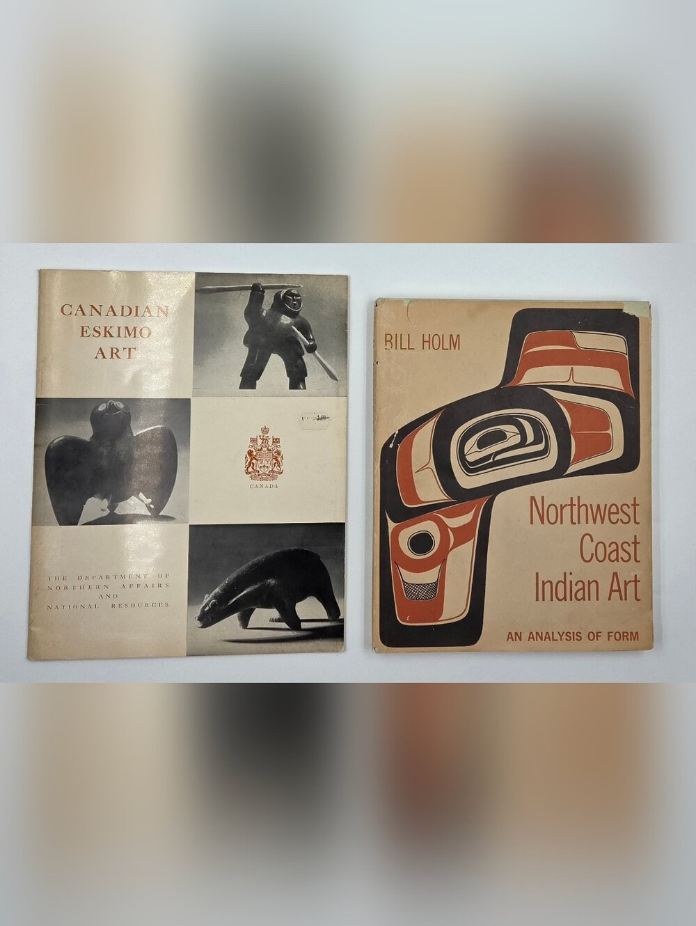​Vintage Indigenous First Nations Art Book Lot Canadian Eskimo Art & Bill Holm